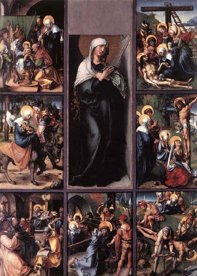 Albrecht Durer The Seven Sorrows of the Virgin Norge oil painting art